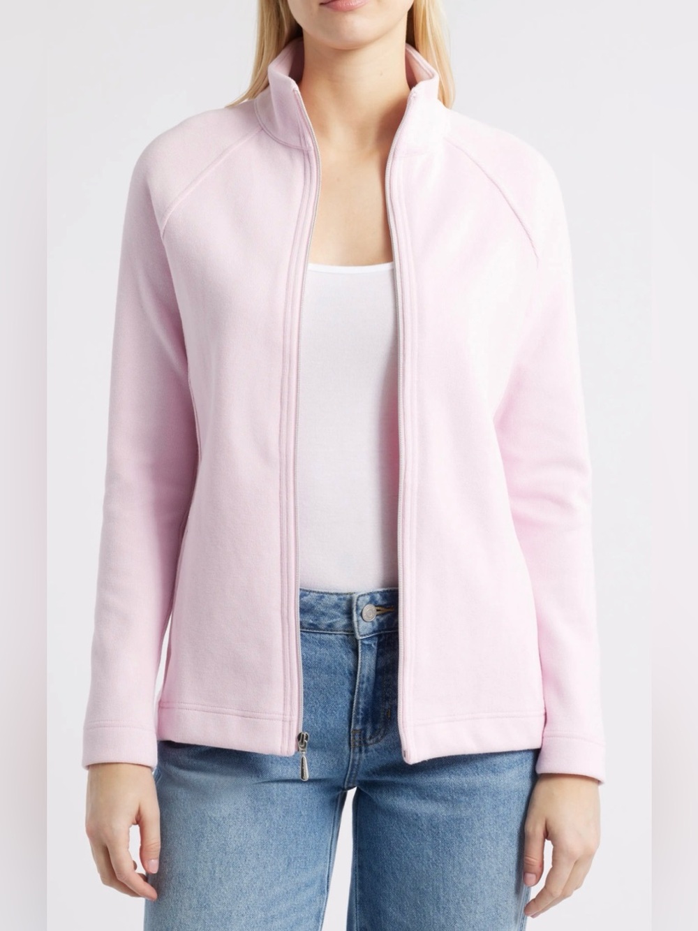 NWT TOMMY BAHAMA Aruba Full-Zip Sweater Jacket - Cyber Light Pink Women’s Large